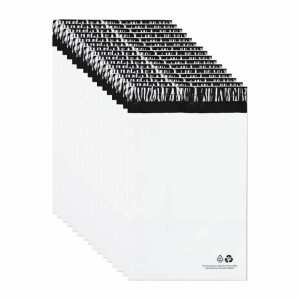 100x XL-white/black COEX Verschlussbeutel | XL - 310  x...