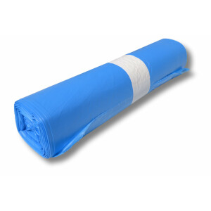 LDPE-Müllsäcke 700x1100 mm 120l extra stark blau