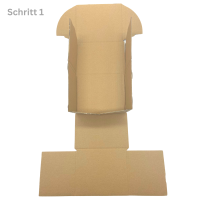 Faltschachtel 140 x 100 x 120 mm 3